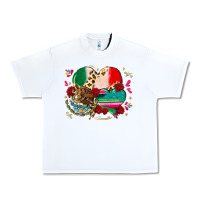 White mexican hearts Urban Heavy Tee - CTS Tumbler Store