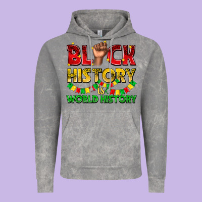Vintage Hoodie black history is world history