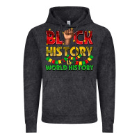 Vintage Black black history is world history Vintage Hoodie - texasbilliewilder