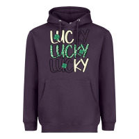 Plum lucky Heavyweight Hoodie - MaliasSmallBusiness