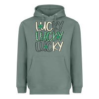 Sage lucky Heavyweight Hoodie - MaliasSmallBusiness