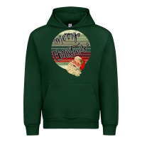 Forest Green Merry Christmas Vintage Retro Urban Hoodie - Bettercallsaul