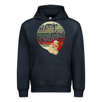 Navy Merry Christmas Vintage Retro Urban Hoodie - Bettercallsaul