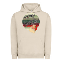 Pigment French Oak Merry Christmas Vintage Retro Urban Hoodie - Bettercallsaul