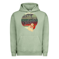 Pigment Oil Green Merry Christmas Vintage Retro Urban Hoodie - Bettercallsaul