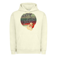 Pigment Pistachio Merry Christmas Vintage Retro Urban Hoodie - Bettercallsaul