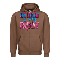Chestnut her fight is my fight Zipper Hoodie - AdoDesignShop