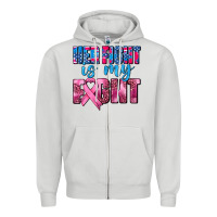 Dove Grey her fight is my fight Zipper Hoodie - AdoDesignShop