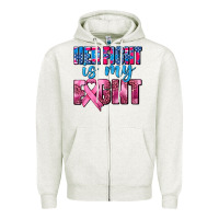 Oatmeal Heather her fight is my fight Zipper Hoodie - AdoDesignShop