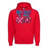 Red her fight is my fight Zipper Hoodie - AdoDesignShop