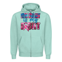 Seafoam her fight is my fight Zipper Hoodie - AdoDesignShop