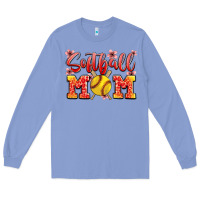 Colony Blue softball mom Long Sleeve Tee - JahusDesignShop