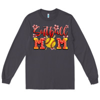 Smoke softball mom Long Sleeve Tee - JahusDesignShop
