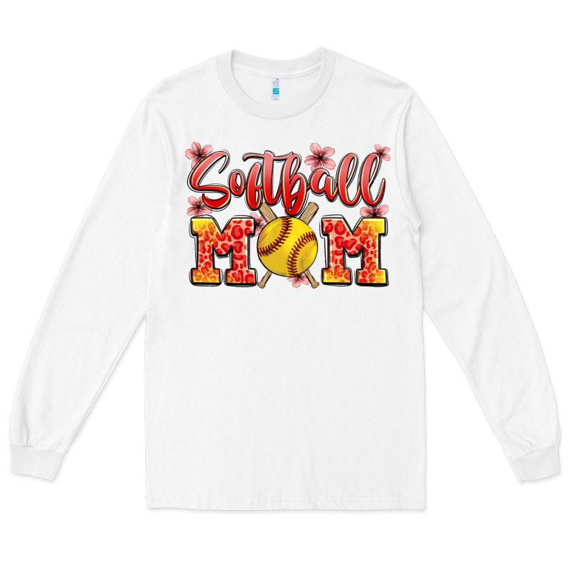 Softball Mom Long Sleeve Tee by JahusDesignShop | Teevron