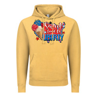Vintage Mustard sweet land of liberty Vintage Hoodie - Zillion Design Studio