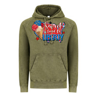 Vintage Olive sweet land of liberty Vintage Hoodie - Zillion Design Studio