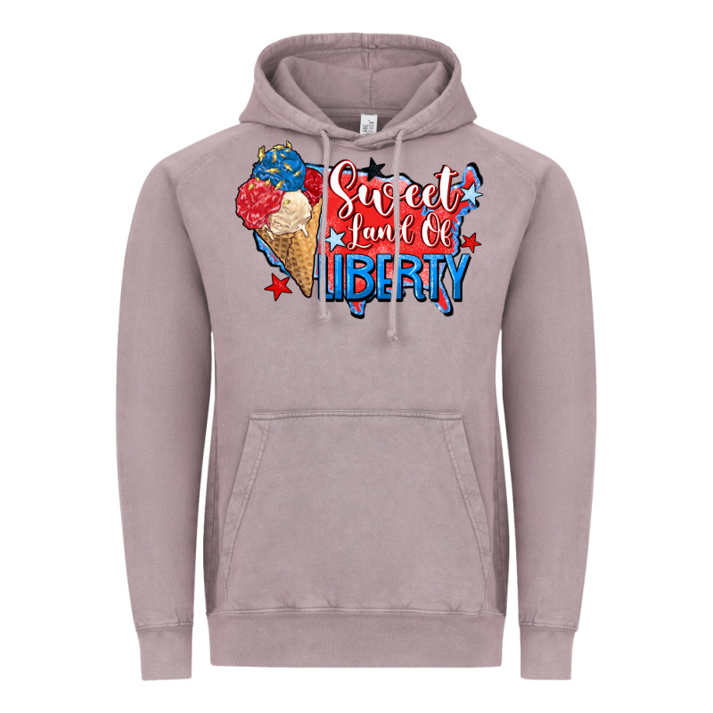 Sweet Land Of Liberty Vintage Hoodie by Zillion Design Studio | Teevron
