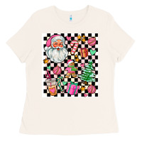 Bone pink christmas elementary Ladies Tee - AdoDesignShop