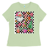 Matcha pink christmas elementary Ladies Tee - AdoDesignShop