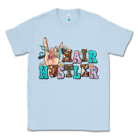 Dusty Blue hair hustler Classic Tee - AdoDesignShop