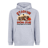 Heather Grey stadium social club football Heavyweight Hoodie - MaliasSmallBusiness
