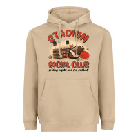 Mushroom stadium social club football Heavyweight Hoodie - MaliasSmallBusiness