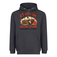 Smoke stadium social club football Heavyweight Hoodie - MaliasSmallBusiness