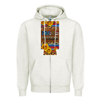 Proud Veteran 12 Oz Slim Can Cooler Zipper Hoodie | Teevron