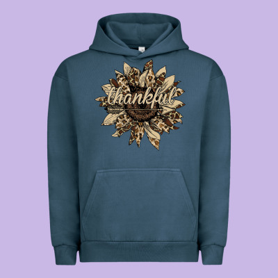 Thankful Sunflower Urban Hoodie Designed By Bettercallsaul