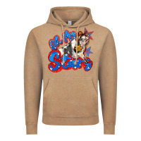 Vintage Coffee oh my stars pig Vintage Hoodie - Zillion Design Studio
