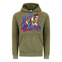 Vintage Olive oh my stars pig Vintage Hoodie - Zillion Design Studio
