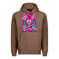 Chestnut Breast Cancer Gnomies Truck Premium Hoodie - BundleAndBundleShop