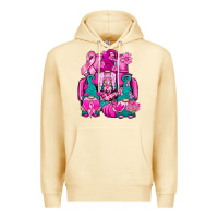 Pina Colada Breast Cancer Gnomies Truck Premium Hoodie - BundleAndBundleShop