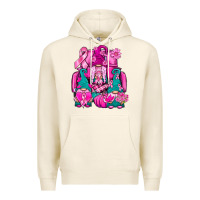 Tofu Breast Cancer Gnomies Truck Premium Hoodie - BundleAndBundleShop