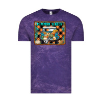 Cloud Purple pumpkin season truck Vintage Tee - RanaPortraitStore