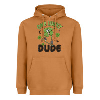 Meerkat one lucky dude Heavyweight Hoodie - MaliasSmallBusiness