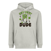 Moon Dust one lucky dude Heavyweight Hoodie - MaliasSmallBusiness