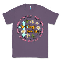 Lavender god says you are Classic Tee - JahusDesignShop