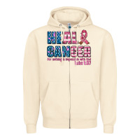 Sandshell heal cancer with cancer ribbon Zipper Hoodie - AdoDesignShop