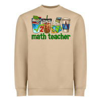 Mushroom math teacher coffee cups Heavyweight Sweatshirt - texasbilliewilder