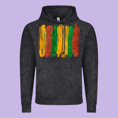 Vintage Hoodie black history brushstroke