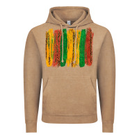 Vintage Coffee black history brushstroke Vintage Hoodie - texasbilliewilder