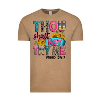 Vintage Coffee thou shalt not try me mood 24 7 Vintage Tee - Zillion Design Studio