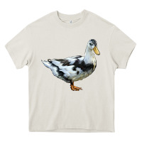 Cream Ancona Duck Heavy Core Tee - LillyAllenDesigns