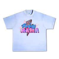 Grape Ice badass mama Urban Heavy Tee - Zillion Design Studio