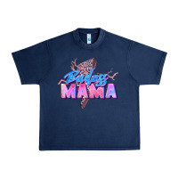 Navy badass mama Urban Heavy Tee - Zillion Design Studio