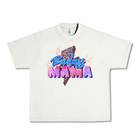 Pistachio badass mama Urban Heavy Tee - Zillion Design Studio