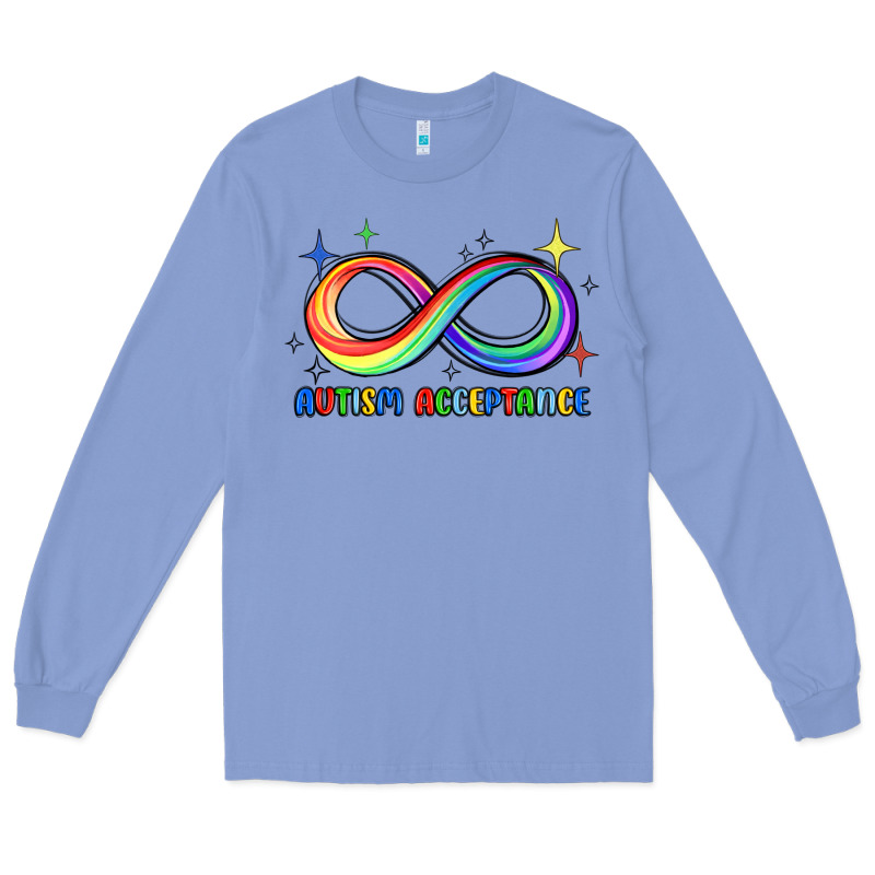 Autism Acceptance Long Sleeve Tee by JahusDesignShop | Teevron