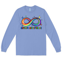 Colony Blue autism acceptance Long Sleeve Tee - JahusDesignShop