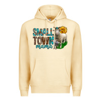 Pina Colada Small Town Mama With Sheeps Premium Hoodie - BundleAndBundleShop